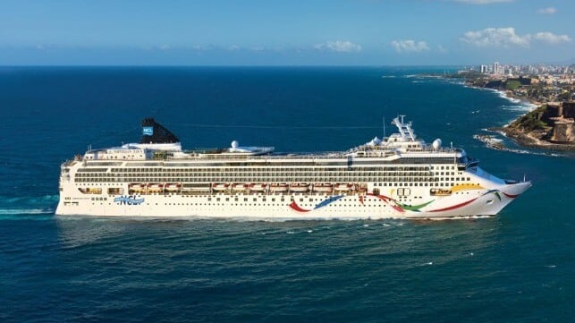 Norwegian Dawn Docks in Mauritius After Being Held for Health Check